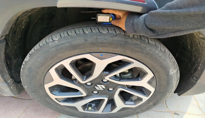 2023 Maruti FRONX ALPHA 1.0 TURBO MT, Petrol, Manual, 53,577 km, tyre