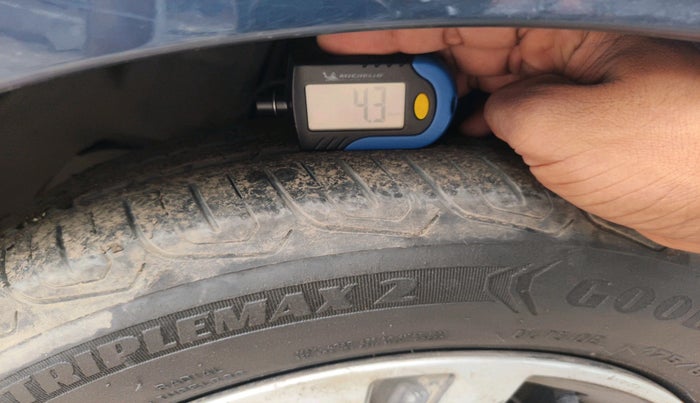 2022 Tata TIGOR XZ PLUS CNG, CNG, Manual, 29,058 km, tyre