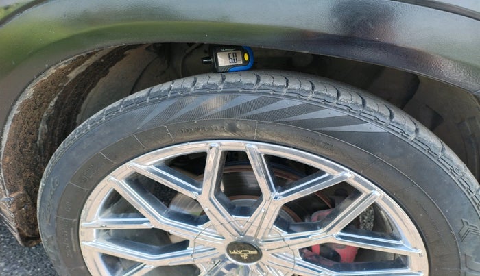 2022 Hyundai ALCAZAR PRESTIGE(O) 1.5 AT 7STR, Diesel, Automatic, 77,356 km, tyre