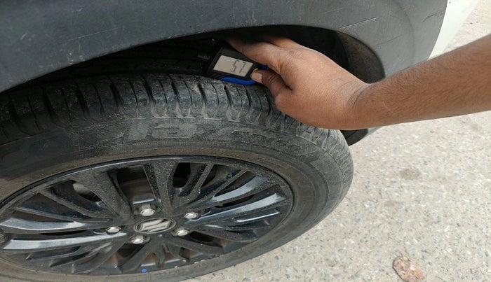 2021 Maruti XL6 ZETA AT, Petrol, Automatic, 84,880 km, tyre