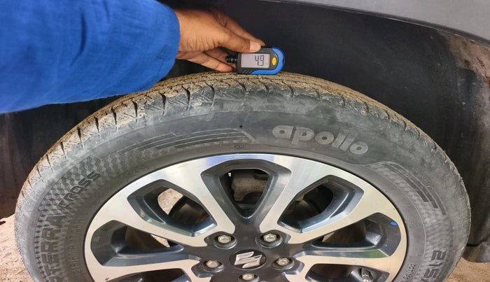 2023 Maruti Grand Vitara ALPHA SMART HYBRID, Petrol, Manual, 88,350 km, tyre