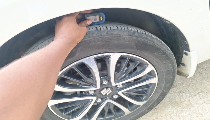 2023 Maruti Ertiga ZXI (O) CNG, CNG, Manual, 85,655 km, tyre