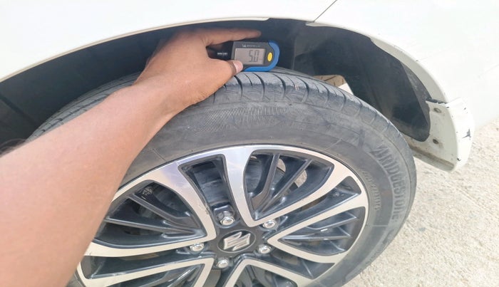 2023 Maruti Ertiga ZXI (O) CNG, CNG, Manual, 85,655 km, tyre