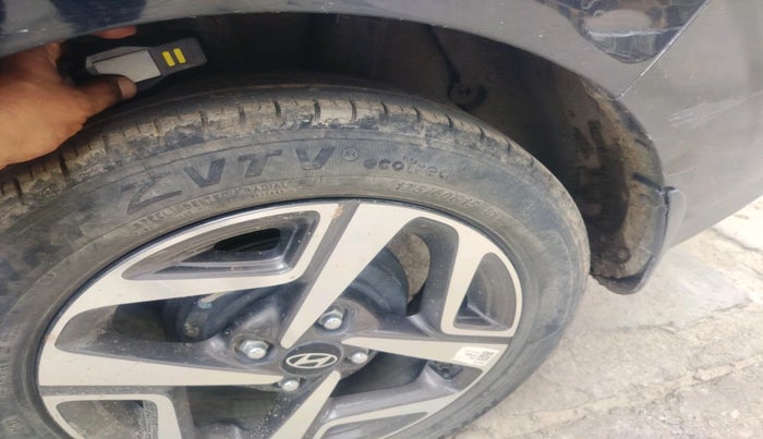 2023 Hyundai AURA SX 1.2, Petrol, Manual, 27,151 km, tyre