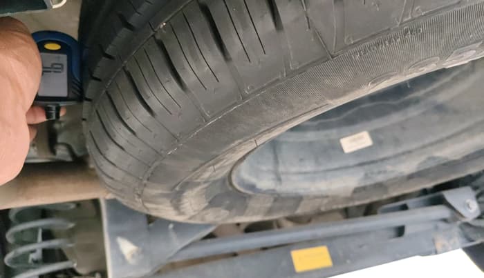 2022 Tata Harrier XZA PLUS 2.0L, Diesel, Automatic, 49,465 km, tyre