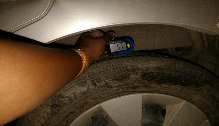 2011 Maruti A Star VXI, Petrol, Manual, 1,29,665 km, tyre