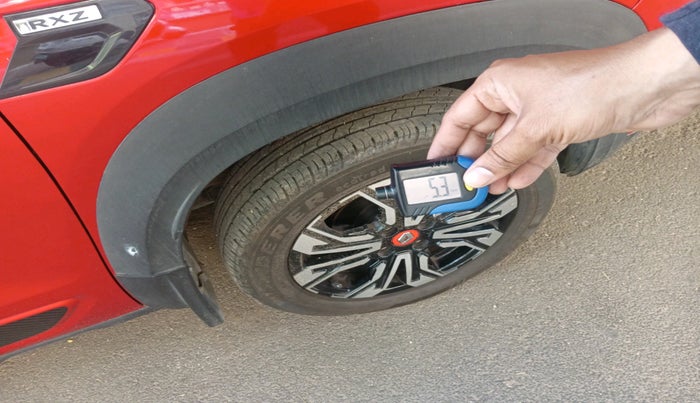 2022 Renault Kiger RXZ TURBO CVT, Petrol, Automatic, 9,974 km, tyre