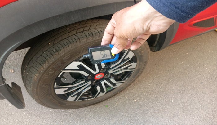 2022 Renault Kiger RXZ TURBO CVT, Petrol, Automatic, 9,974 km, tyre