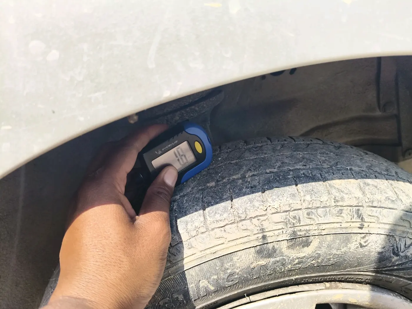 2018 Maruti Wagon R 1.0 LXI CNG, Petrol, Manual, 92,940 km, tyre