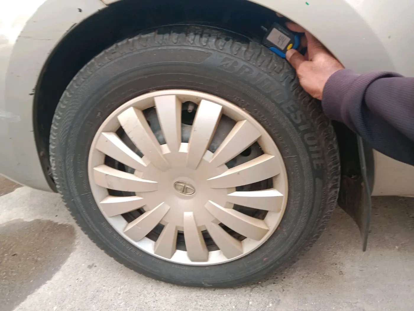 2010 Tata Manza AQUA SAFIRE, Petrol, Manual, 21,048 km, tyre
