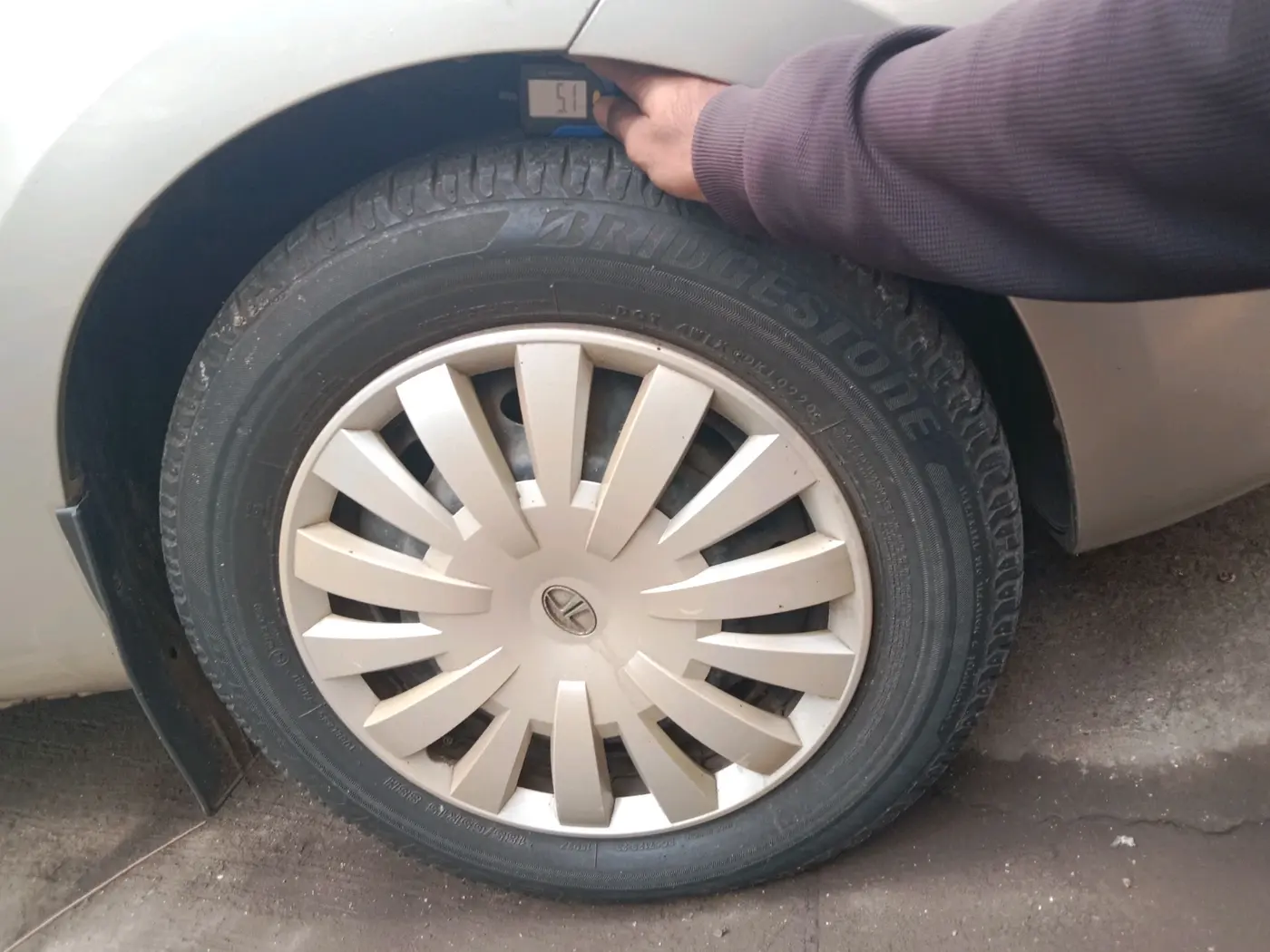 2010 Tata Manza AQUA SAFIRE, Petrol, Manual, 21,048 km, tyre