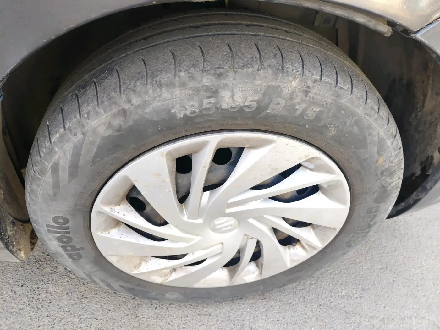 2014 Maruti Ertiga VXI CNG, CNG, Manual, 1,15,870 km, tyre