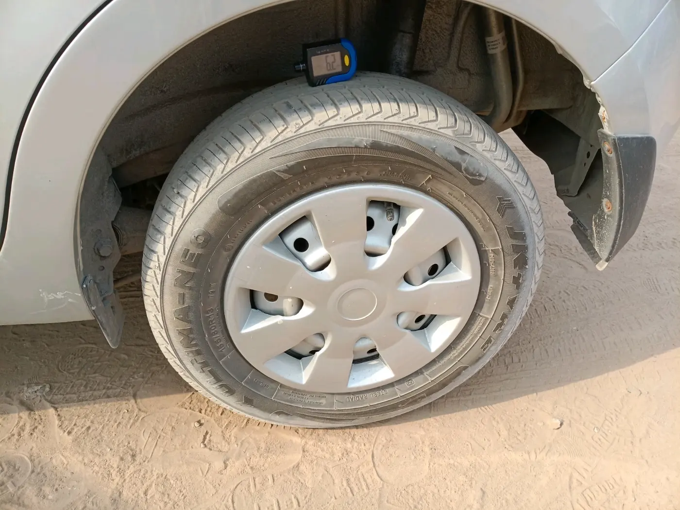 2023 Maruti New Wagon-R LXI 1.0, Petrol, Manual, 1,475 km, tyre