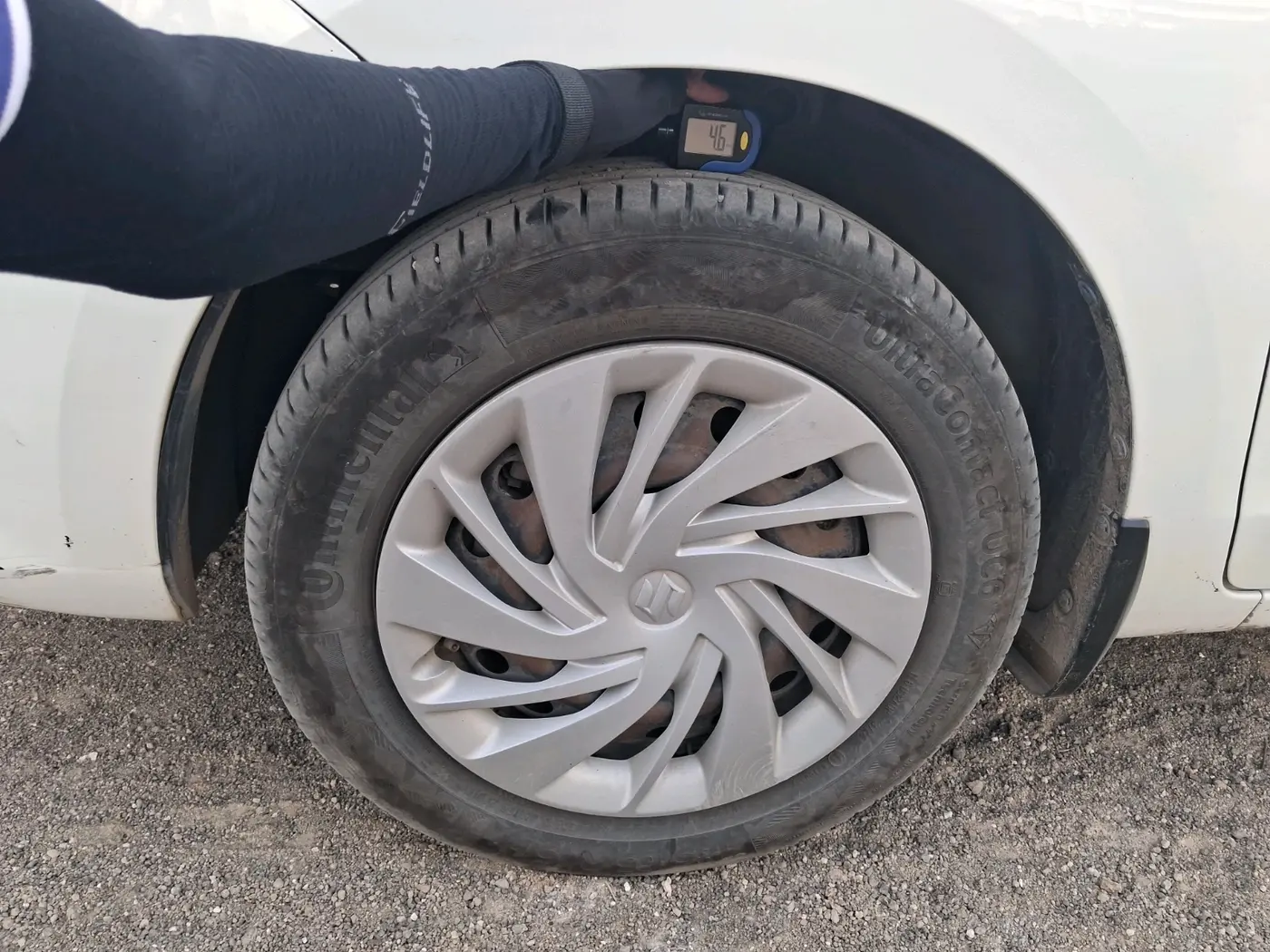 2020 Maruti Ertiga VXI CNG, CNG, Manual, 83,657 km, tyre