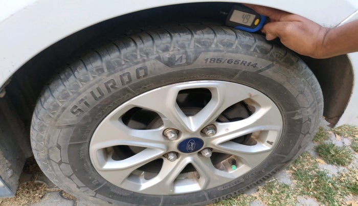 2016 Ford New Figo TITANIUM 1.2 PETROL MT, Petrol, Manual, 1,19,894 km, tyre