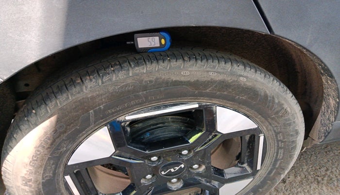 2025 KIA SYROS  HTX 1.0 Turbo 6MT, Petrol, Manual, 16,461 km, tyre