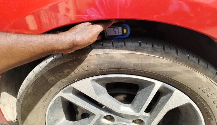 2018 Tata TIGOR XZ (O) PETROL, Petrol, Manual, 1,10,091 km, tyre