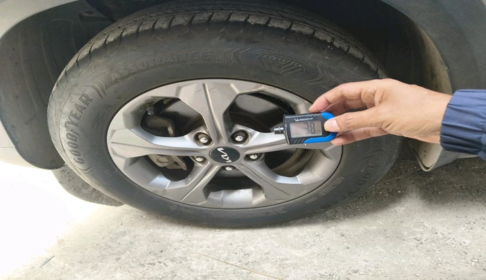 2021 KIA SELTOS HTK PLUS AT 1.5 DIESEL, Diesel, Automatic, 1,39,080 km, tyre