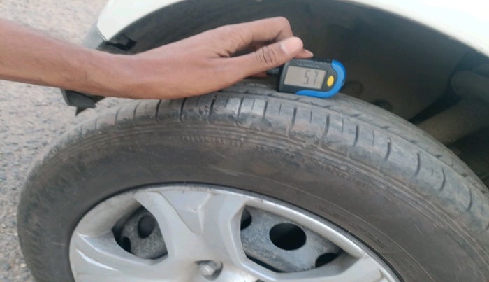 2017 Ford Ecosport TREND 1.5L DIESEL, Diesel, Manual, 1,51,091 km, tyre