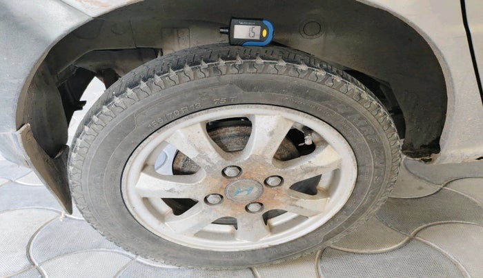 2006 Hyundai Santro Xing XE, Petrol, Manual, 1,78,587 km, tyre