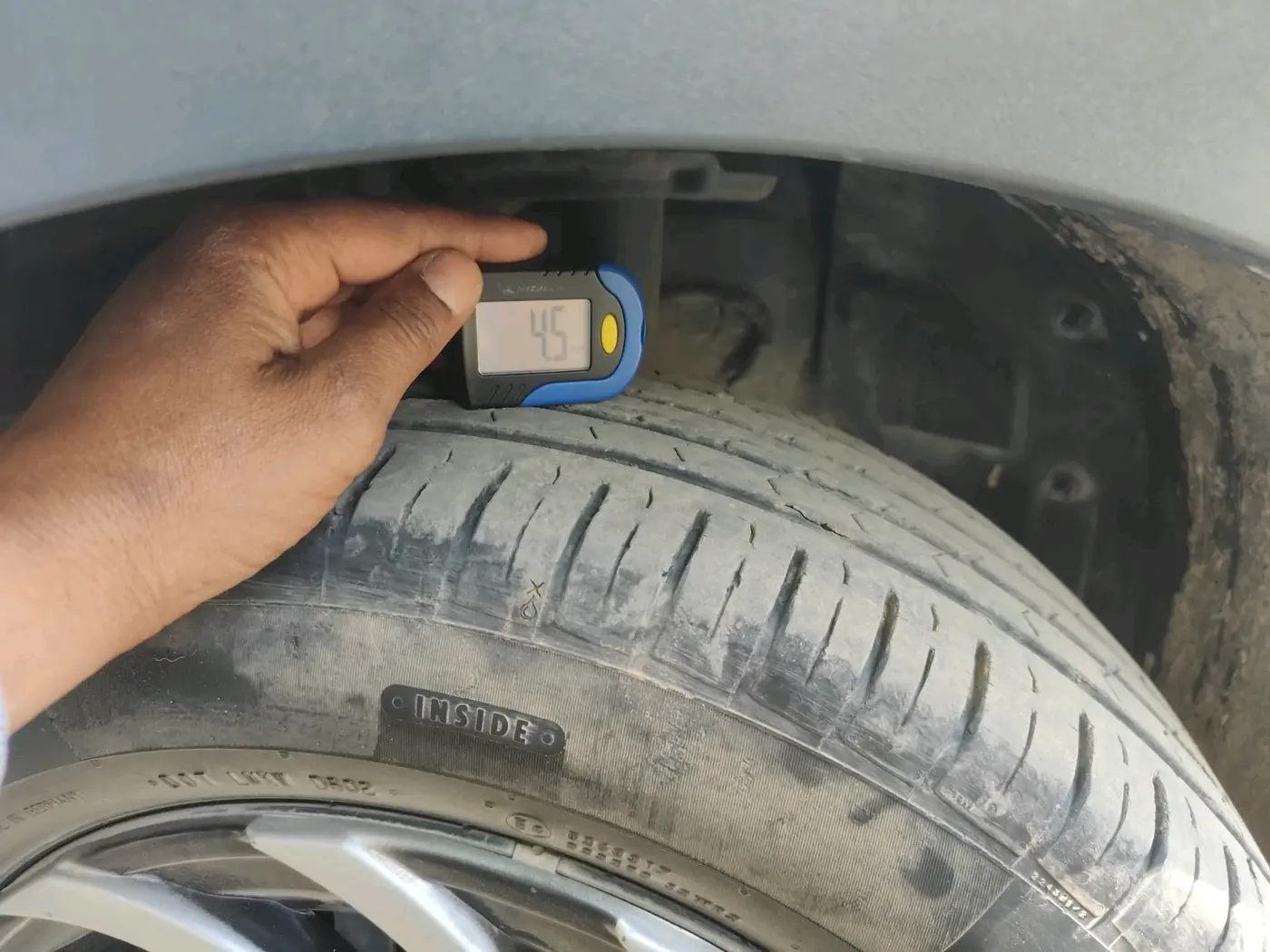 2019 Tata NEXON XM PETROL, Petrol, Manual, 46,356 km, tyre