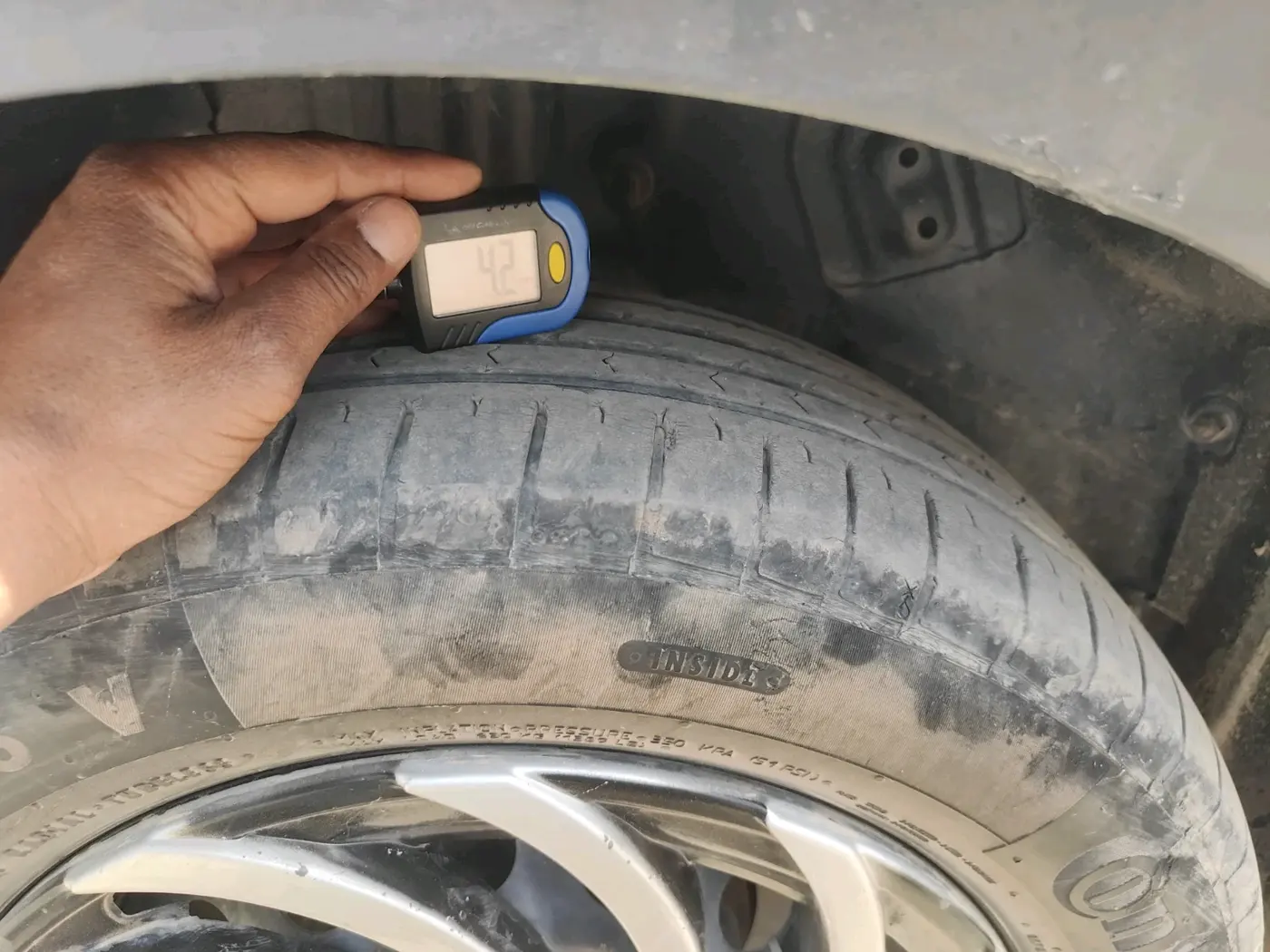 2019 Tata NEXON XM PETROL, Petrol, Manual, 46,356 km, tyre