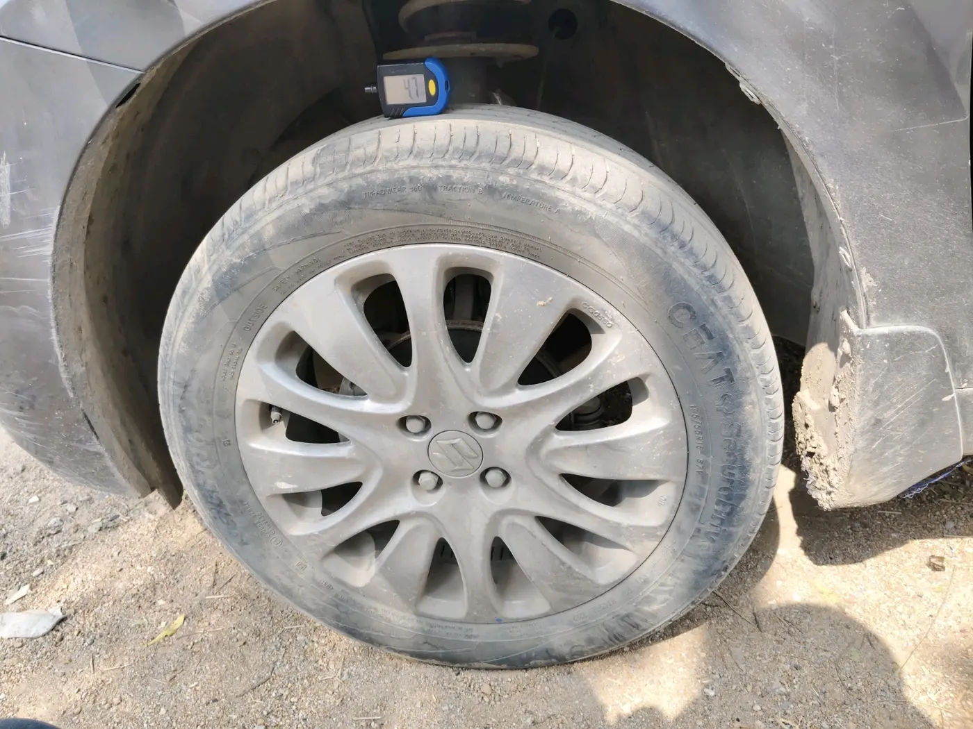 2018 Maruti Baleno ZETA PETROL 1.2, Petrol, Manual, 1,44,407 km, tyre