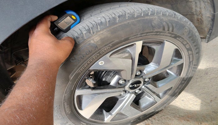 2021 KIA SONET HTX 1.0 IMT, Petrol, Manual, 40,996 km, tyre