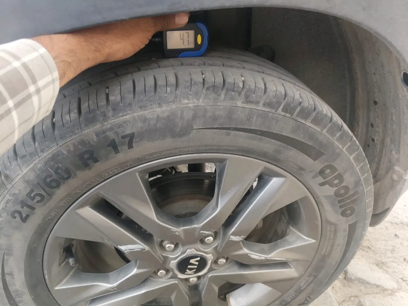 2019 KIA SELTOS HTX PLUS AT1.5 DIESEL, Diesel, Automatic, 1,11,027 km, tyre