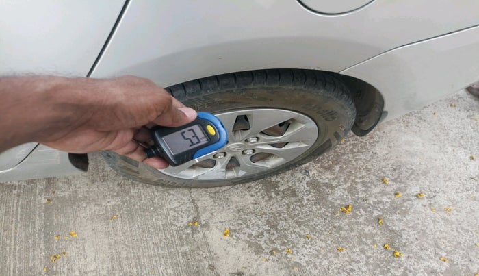 2018 Hyundai Xcent S AT 1.2, Petrol, Automatic, 41,197 km, tyre