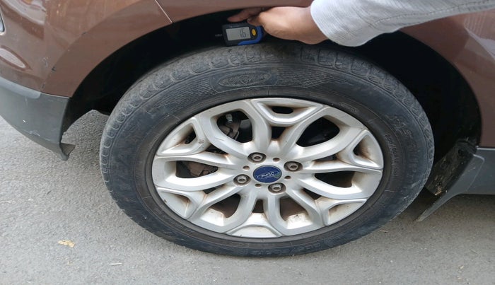 2016 Ford Ecosport TITANIUM 1.5L DIESEL, Diesel, Manual, 1,02,487 km, tyre