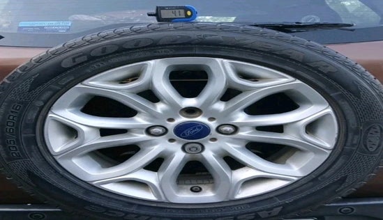 2016 Ford Ecosport TITANIUM 1.5L DIESEL, Diesel, Manual, 1,02,487 km, tyre