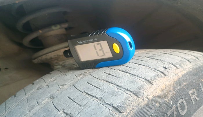 2014 Maruti Wagon R 1.0 VXI, Petrol, Manual, 78,092 km, tyre