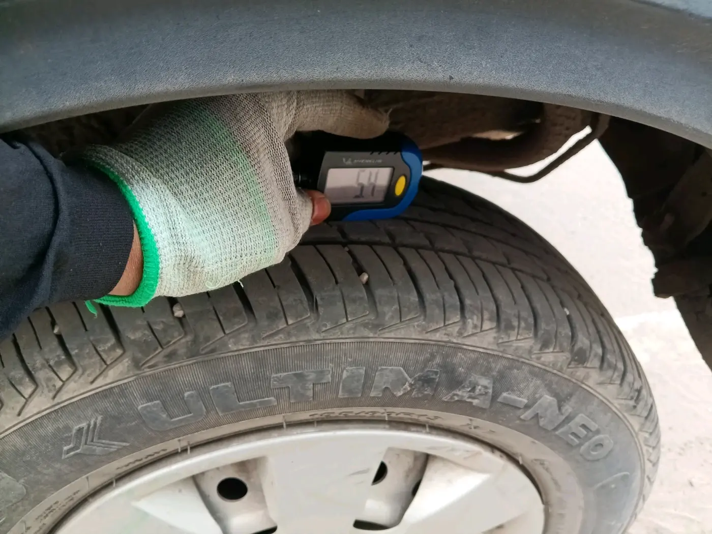 2020 Maruti New Wagon-R LXI CNG 1.0, CNG, Manual, 81,180 km, tyre
