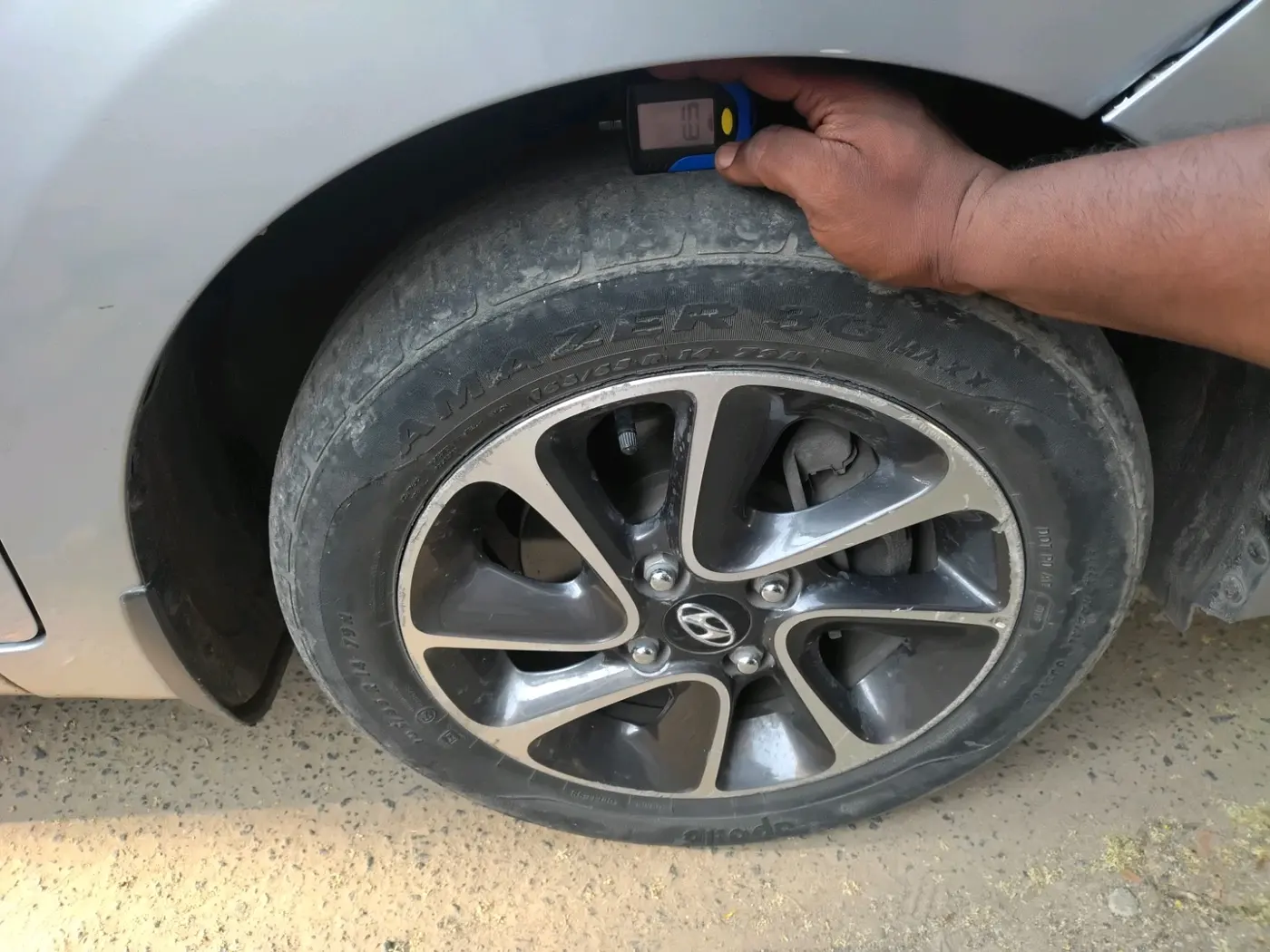 2019 Hyundai Grand i10 ASTA 1.2 KAPPA VTVT, Petrol, Manual, 30,800 km, tyre