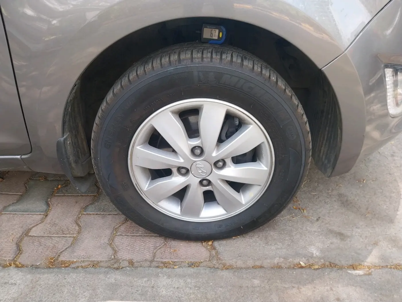 2013 Hyundai i20 SPORTZ 1.2, Petrol, Manual, 45,199 km, tyre