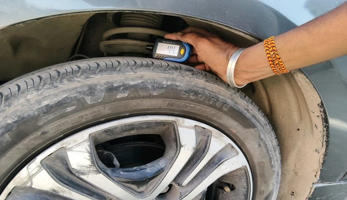 2022 Tata TIGOR XZ PLUS CNG, CNG, Manual, 1,00,397 km, tyre