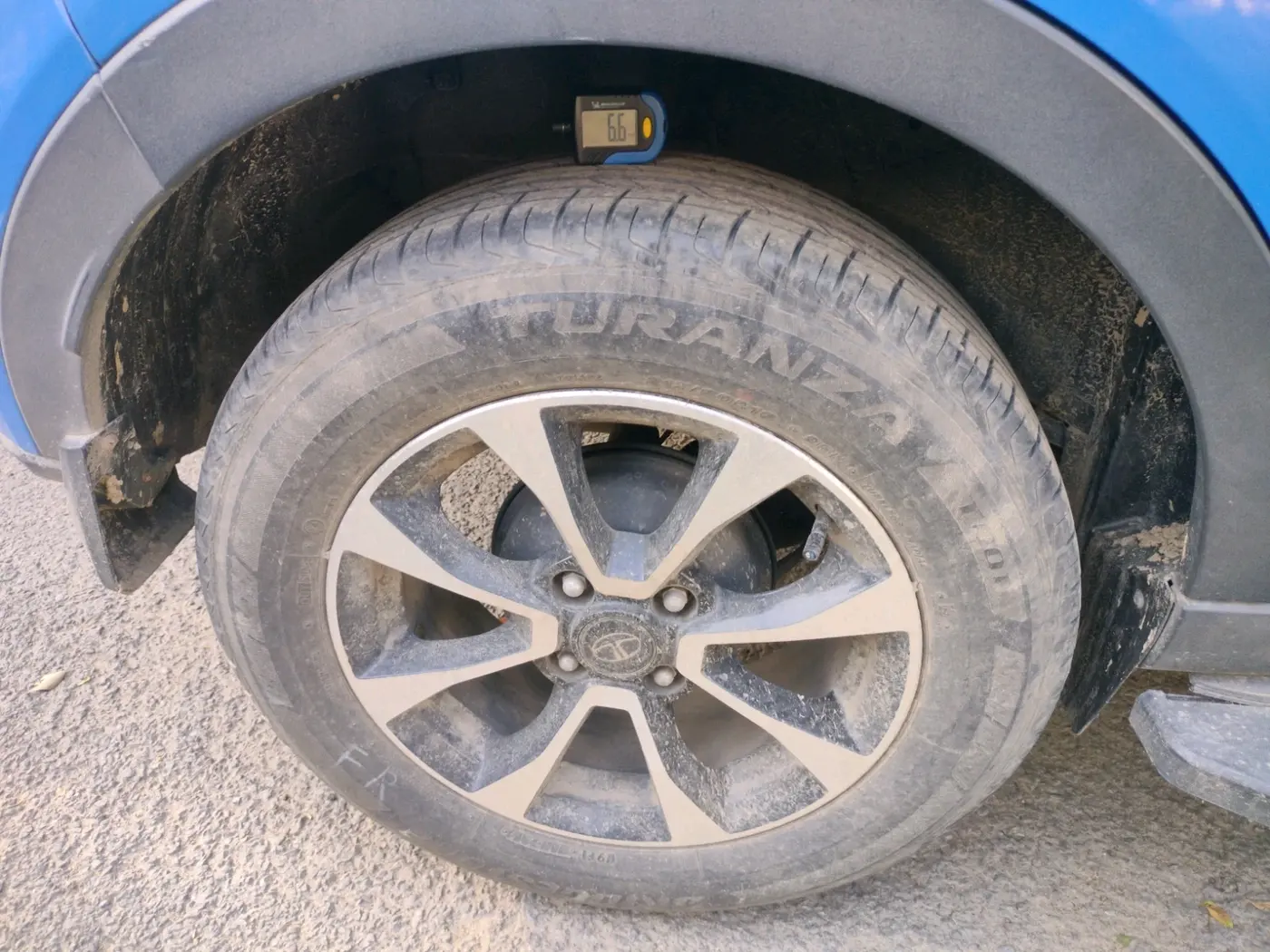 2020 Tata NEXON XZA PLUS (O) PETROL, Petrol, Automatic, 16,851 km, tyre