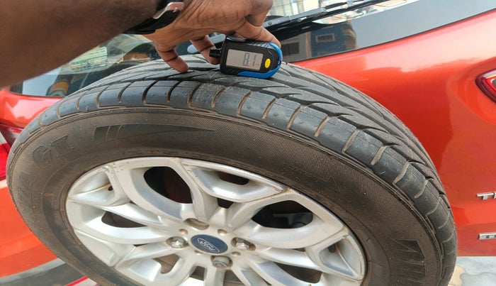 2015 Ford Ecosport TITANIUM 1.5L DIESEL (OPT), Diesel, Manual, 2,47,738 km, tyre