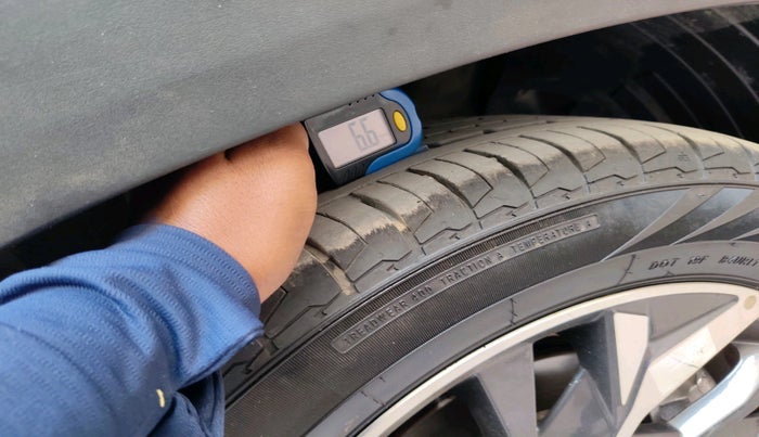 2021 Hyundai Creta SX (O) AT 1.5 DIESEL, Diesel, Automatic, 74,106 km, tyre