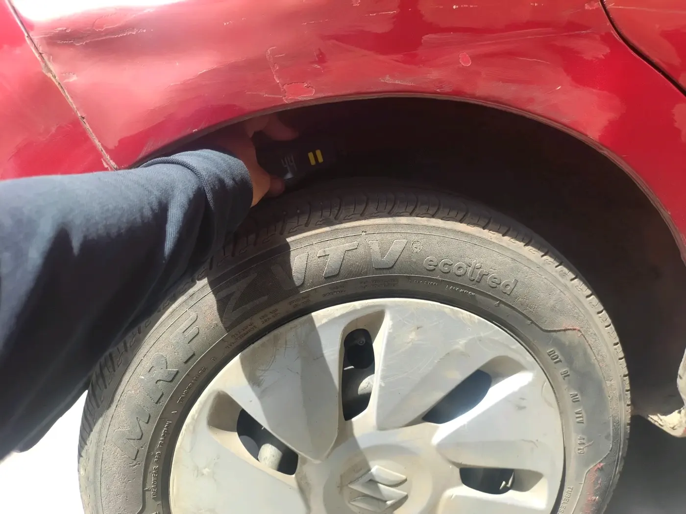 2016 Maruti Celerio ZXI, Petrol, Manual, 98,364 km, tyre