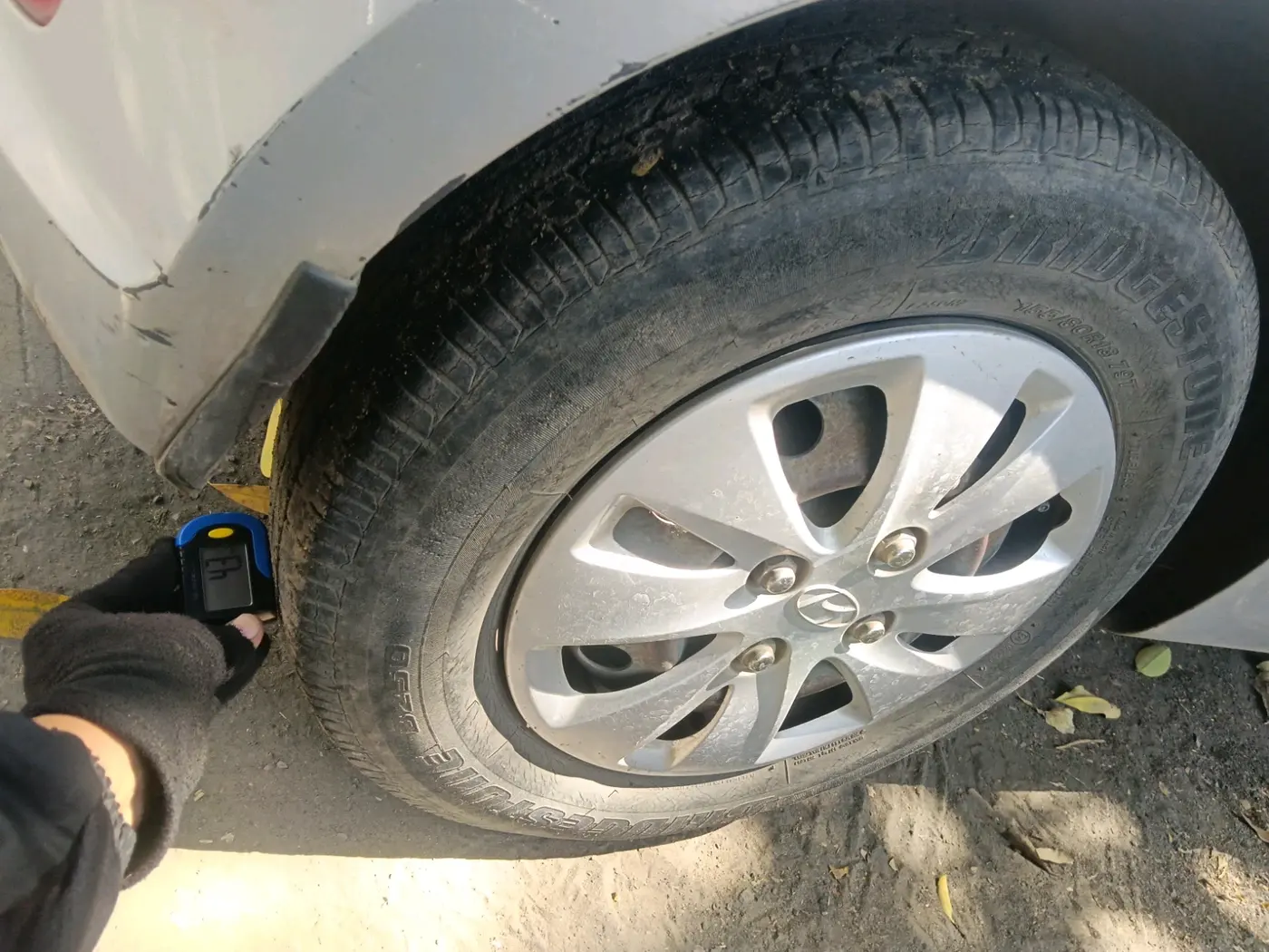 2012 Hyundai i10 MAGNA 1.2, Petrol, Manual, 67,996 km, tyre