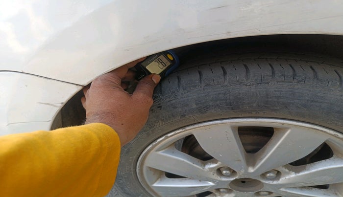 2014 Hyundai Xcent S 1.2, Petrol, Manual, 1,09,169 km, tyre