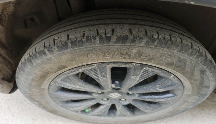 2022 Maruti Vitara Brezza ZXI, Petrol, Manual, 40,623 km, tyre