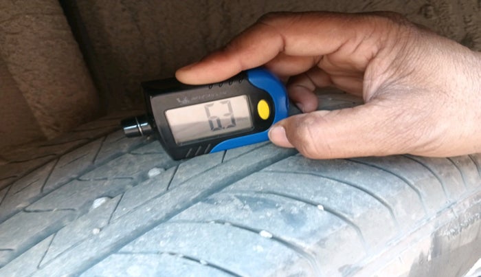 2023 Maruti FRONX SIGMA 1.2 MT, Petrol, Manual, 84,473 km, tyre