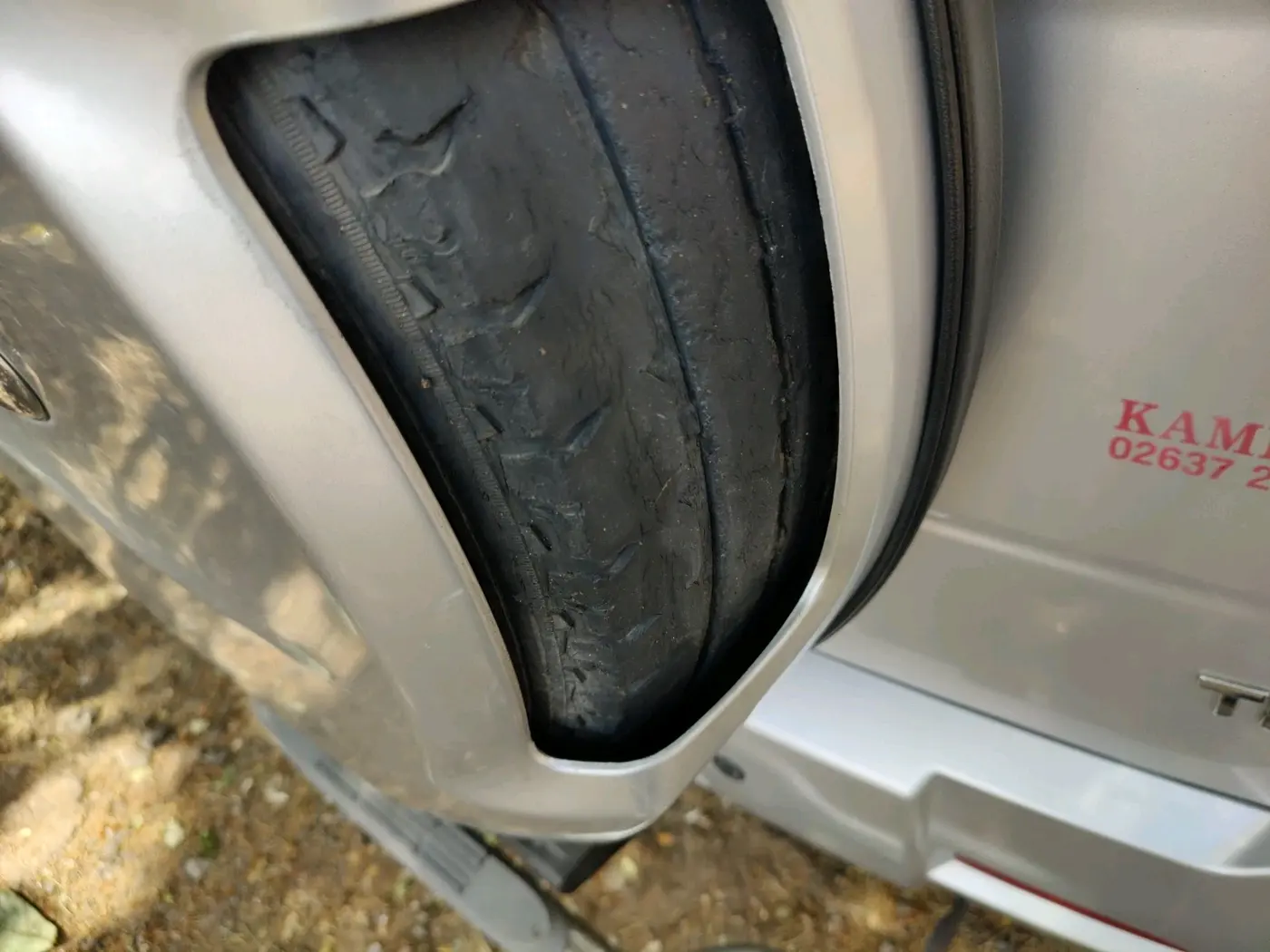 2017 Mahindra TUV300 T8, Diesel, Manual, 53,582 km, tyre