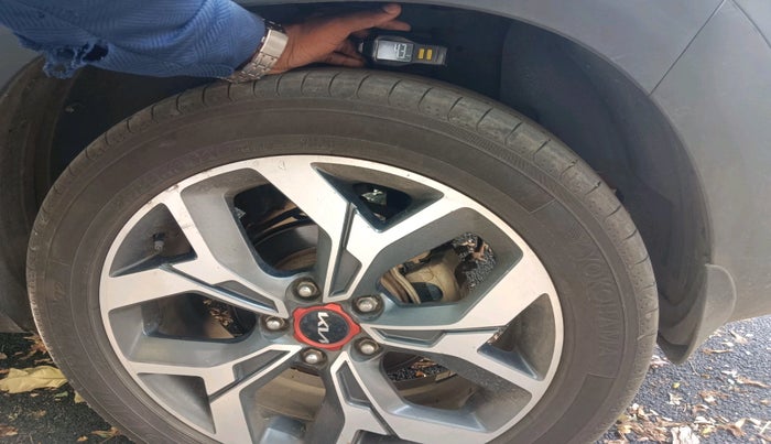 2022 KIA SELTOS X LINE 1.4 DCT, Petrol, Automatic, 82,940 km, tyre