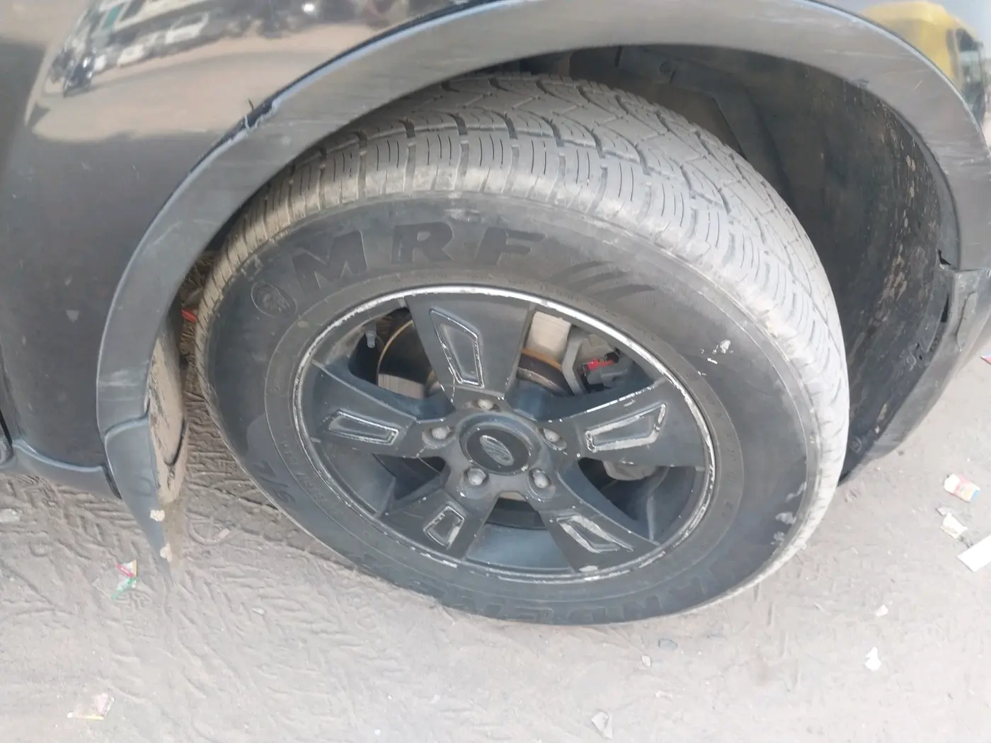 2012 Mahindra XUV500 W8, Diesel, Manual, 49,780 km, tyre