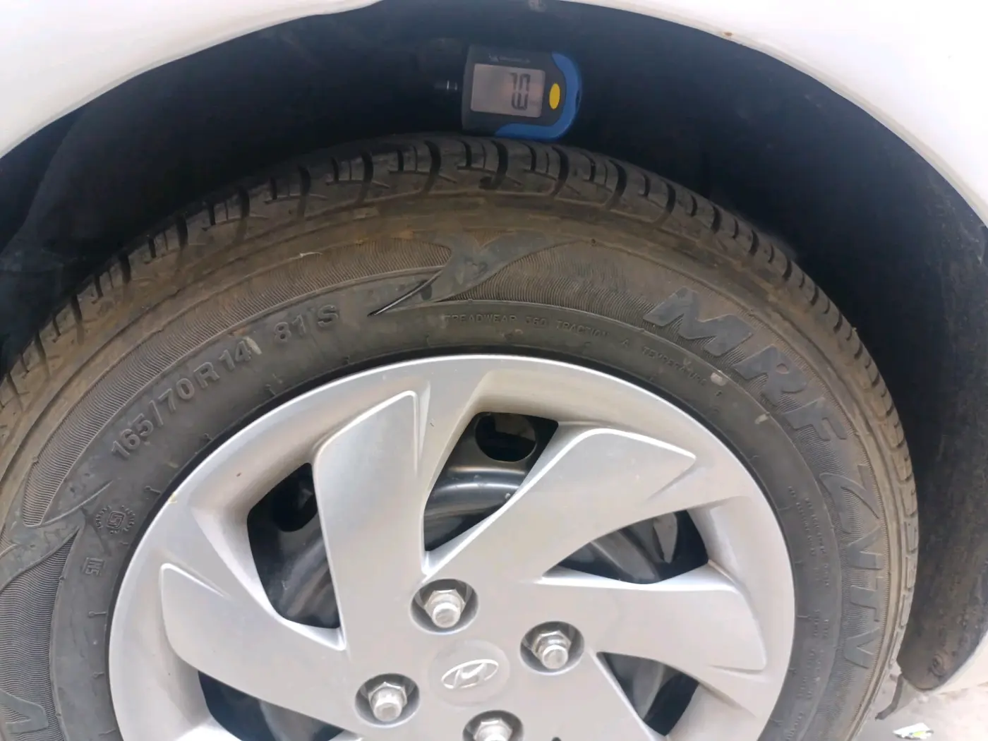 2022 Hyundai NEW SANTRO SPORTZ MT, Petrol, Manual, 25,061 km, tyre