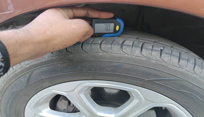 2018 Ford Ecosport TITANIUM + 1.5L DIESEL, Diesel, Manual, 1,67,441 km, tyre